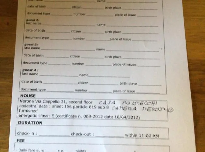 A Due Passi Da Giulietta-casa Montecchi Pensionat Verona